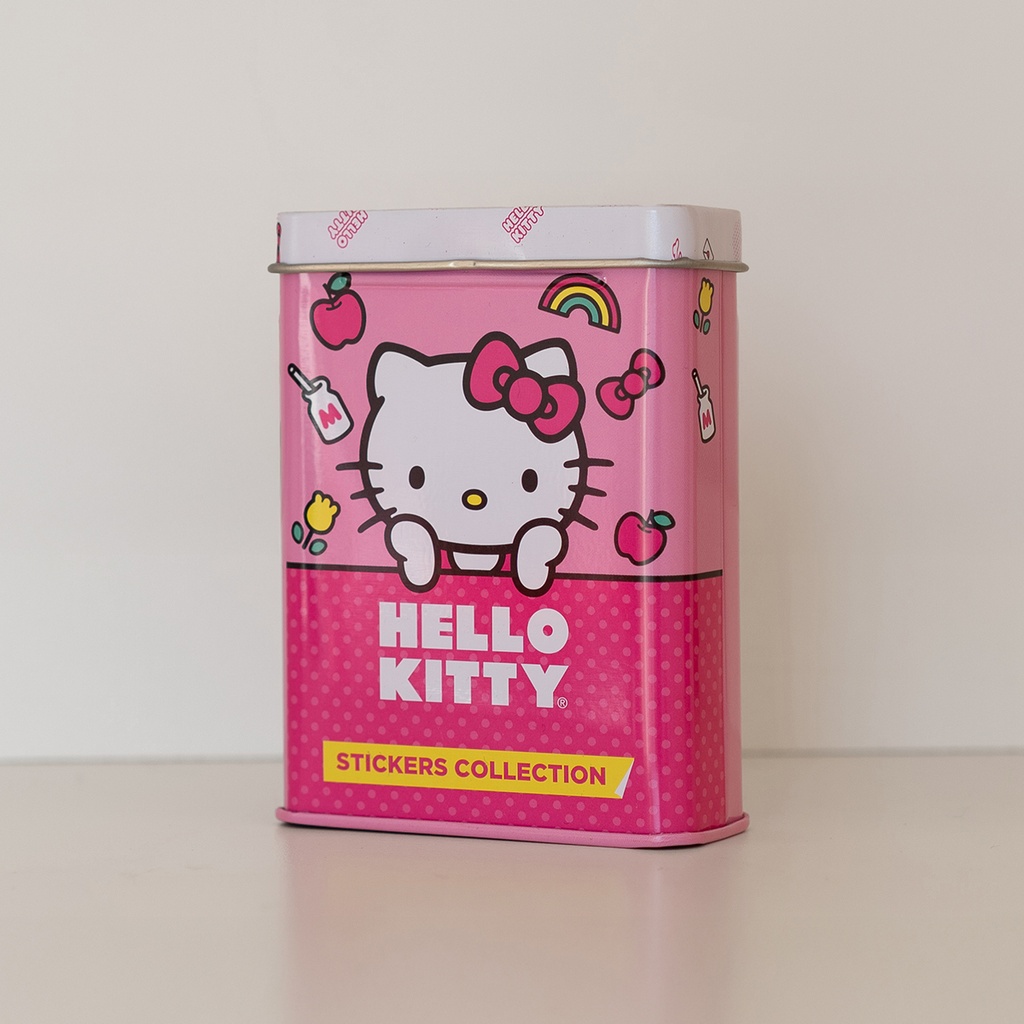 STICKERS WERO EN LATA X 8 PLANCHAS HELLO KITTY