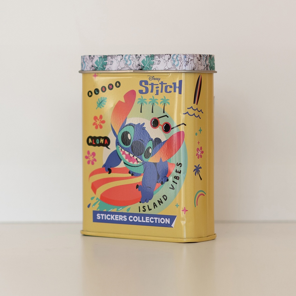 STICKERS WERO EN LATA X 8 PLANCHAS STITCH