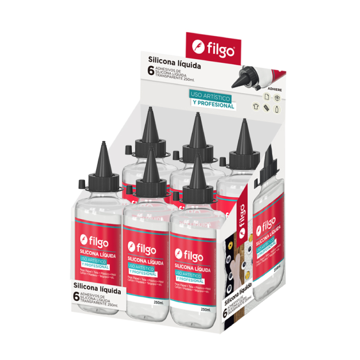SILICONA LIQUIDA FILGO 250ML OF