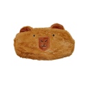 CARTUCHERA PELUCHE CAPYBARA
