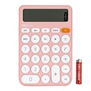 CALCULADORA DELI STYLE M124 12 DIGITOS ROSA