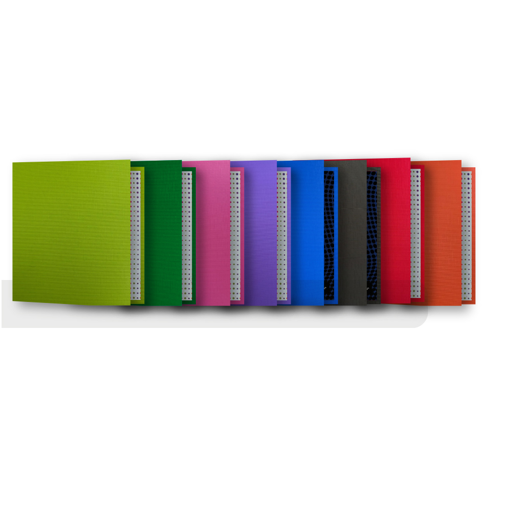 CARPETA 3X40 REXON FORRADA AZUL