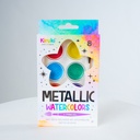 ACUARELAS KIRUKI X 8 COLORES METALIZADOS + PINCEL