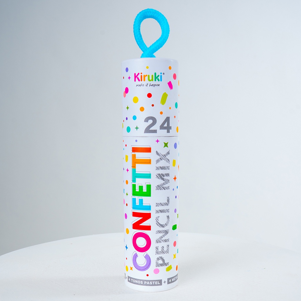 PINTURITAS KIRUKI TUBO X 24 COLORES SURTIDOS