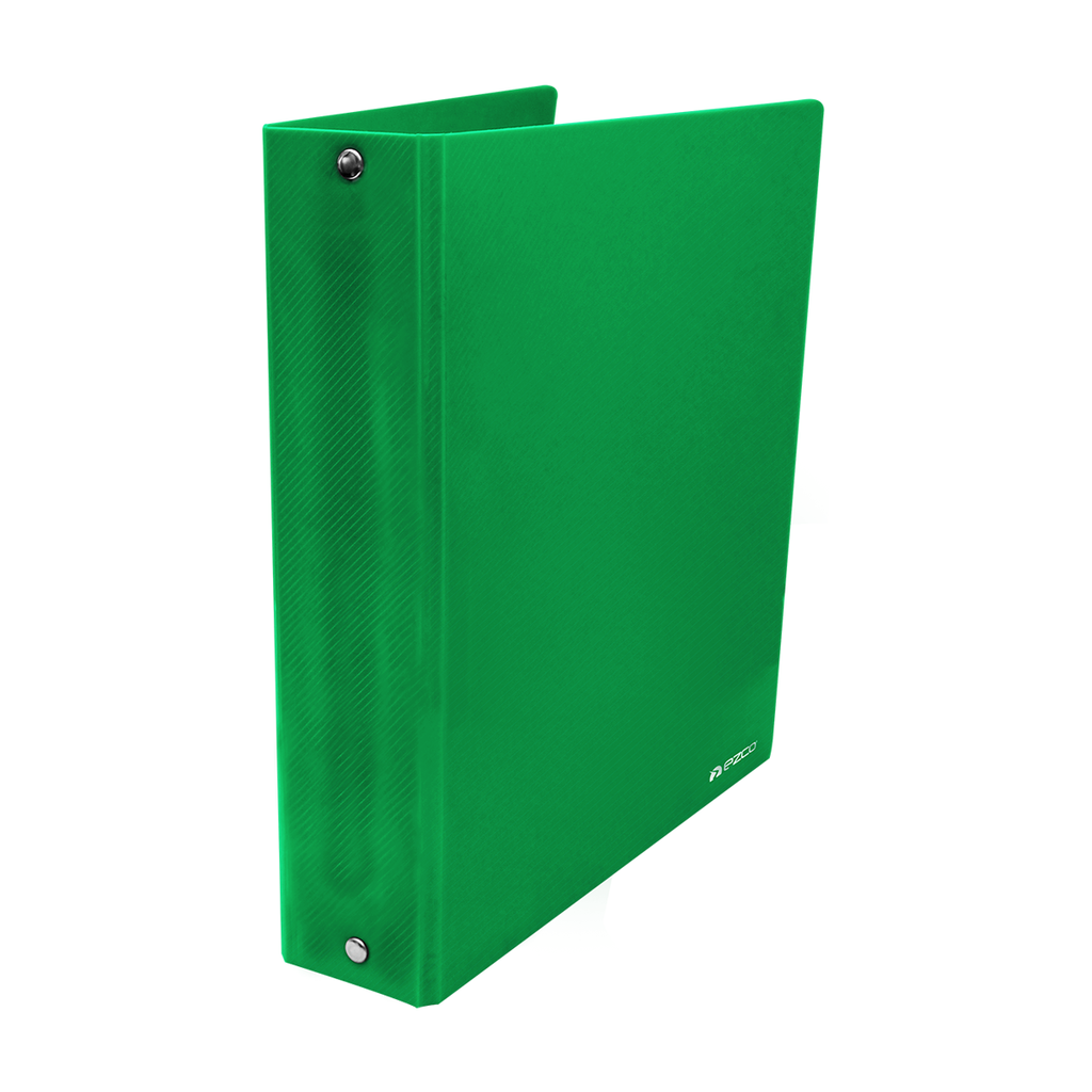 CARPETA EZCO 3X40 PLASTICA VERDE