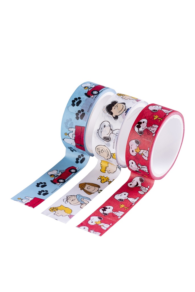 CINTA MOOVING WASHI TAPE SNOOPY 1.5X3M