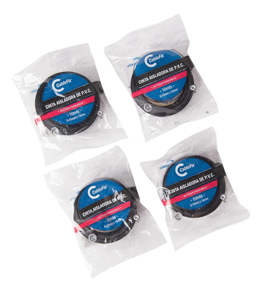 CINTA AISLADORA DE PVC 15MMX18MMX10MTS