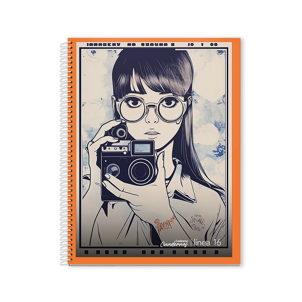 CUADERNO  22X29 LINEA 16 LC TAPA BLANDA 70HOJAS CUADRICULADA