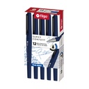 BOLIGRAFO FILGO SUPER CONFORT TRAZO MEDIO 1.0mm X 12 AZUL GLIDER