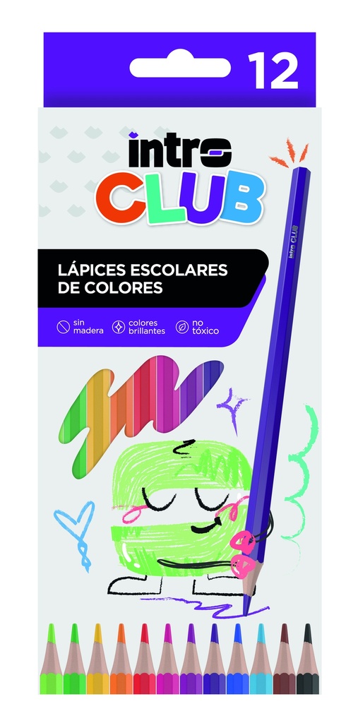 PINTURITAS INTRO CLUB X 12 COLORES PROMO