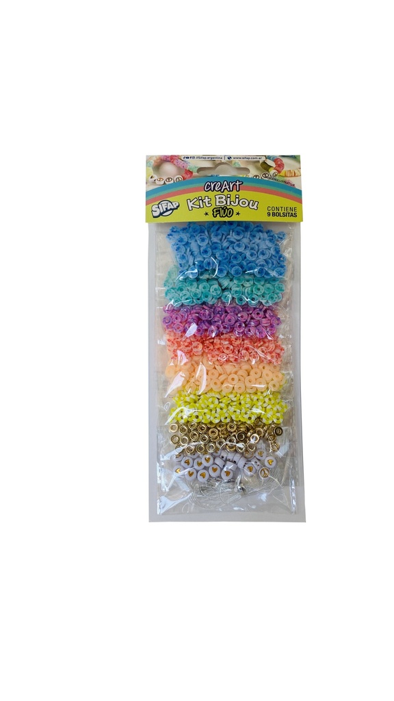 KIT BIJOU CREART SIFAP TIRA X9 FLUO