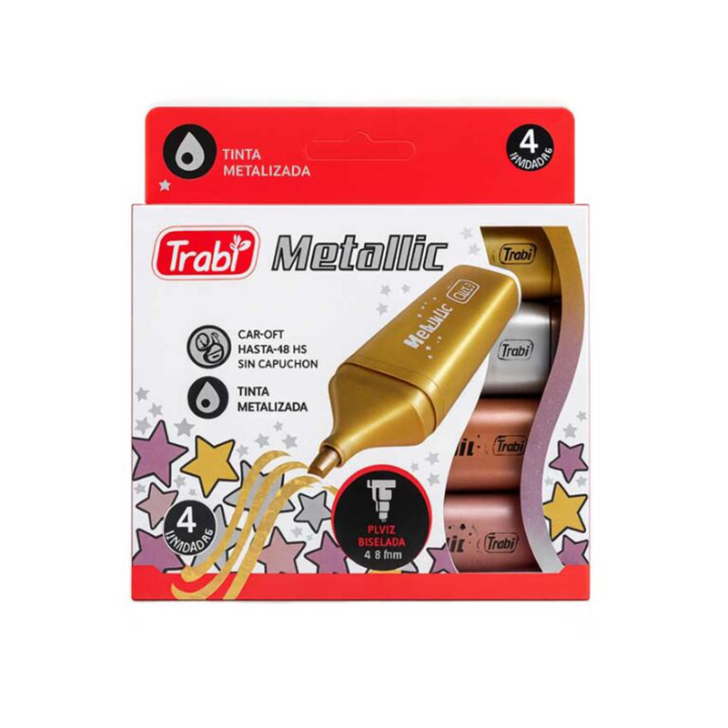 RESALTADOR TRABI X 4 METALLIC