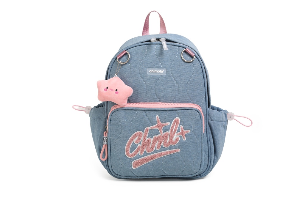 MOCHILA CHIMOLA DENIM CREW JEAN GASTADO