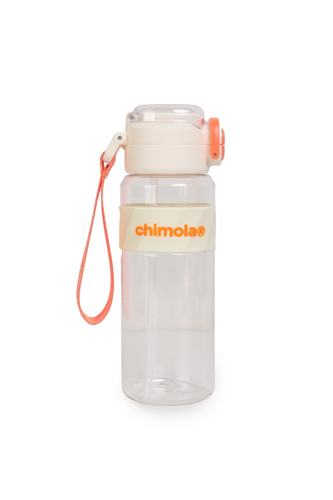 BOTELLA CHIMOLA SPORT ACRILICO 800ML BLANCO