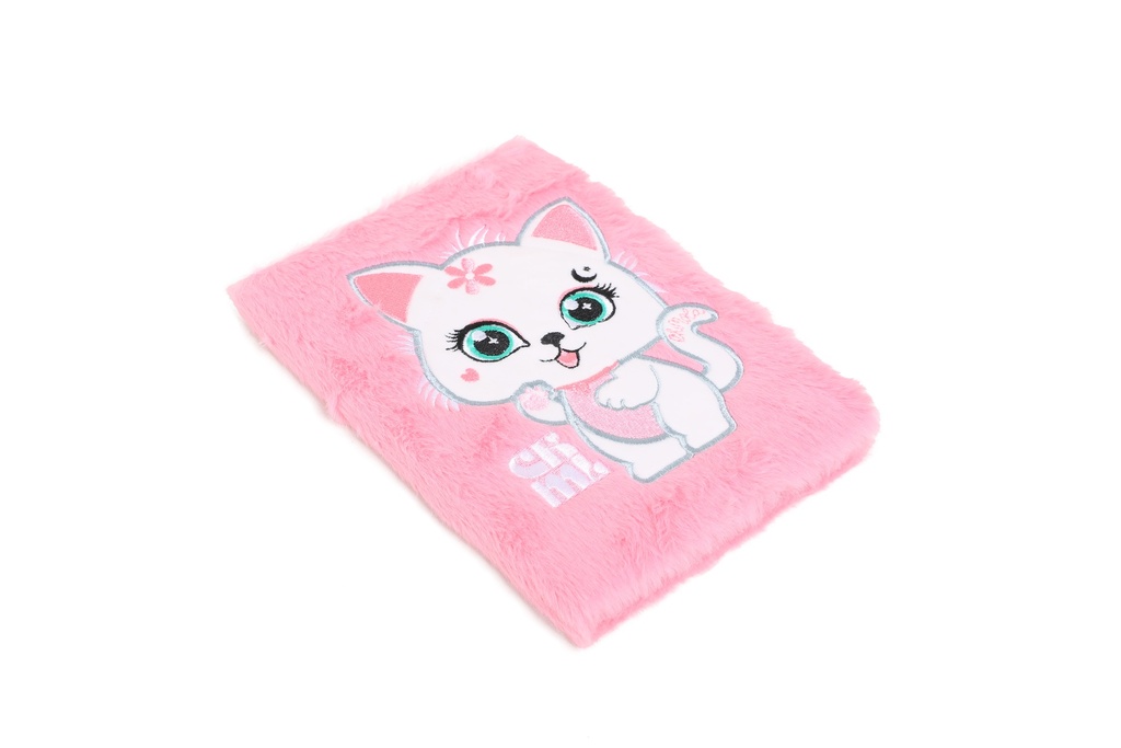 LIBRETA CHIMOLA A5 PELUCHE CAT