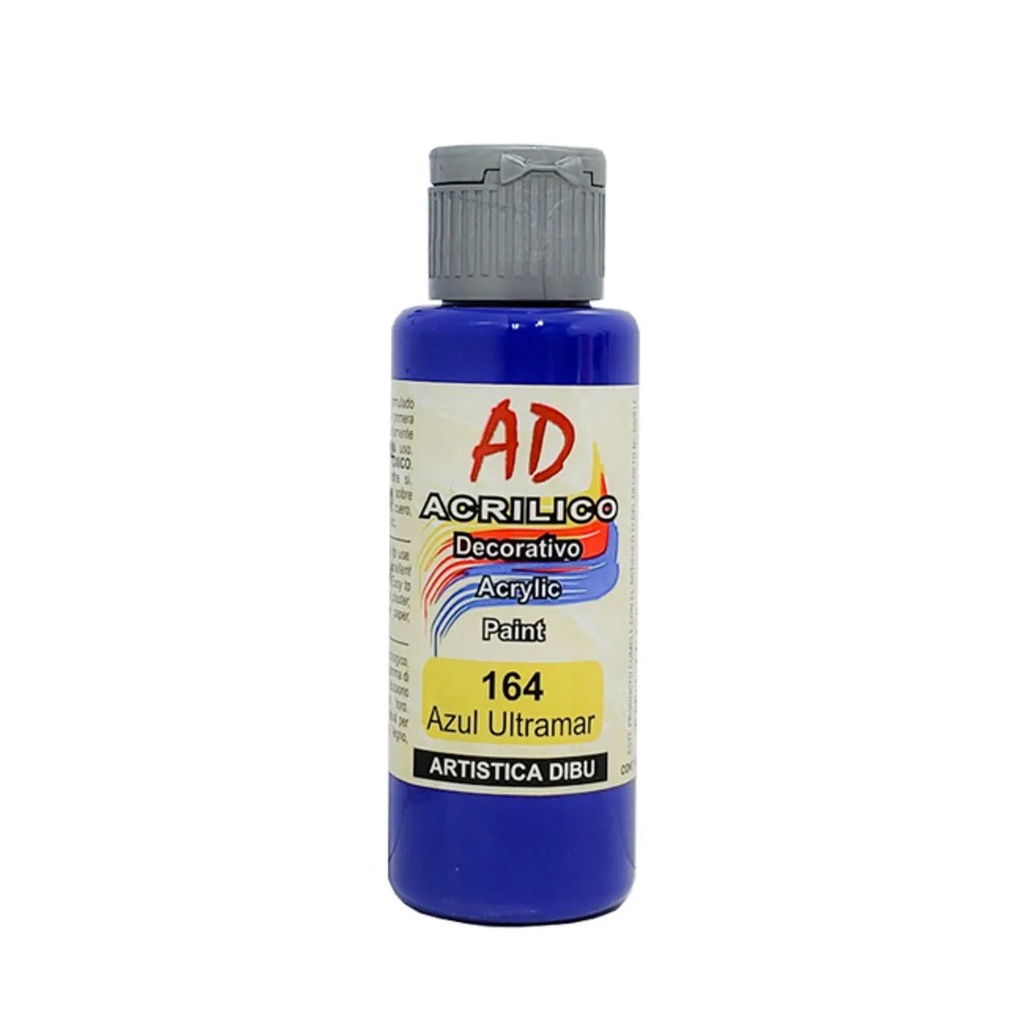 ACRILICO AD 60 ml AZUL (VARIOS TONOS)