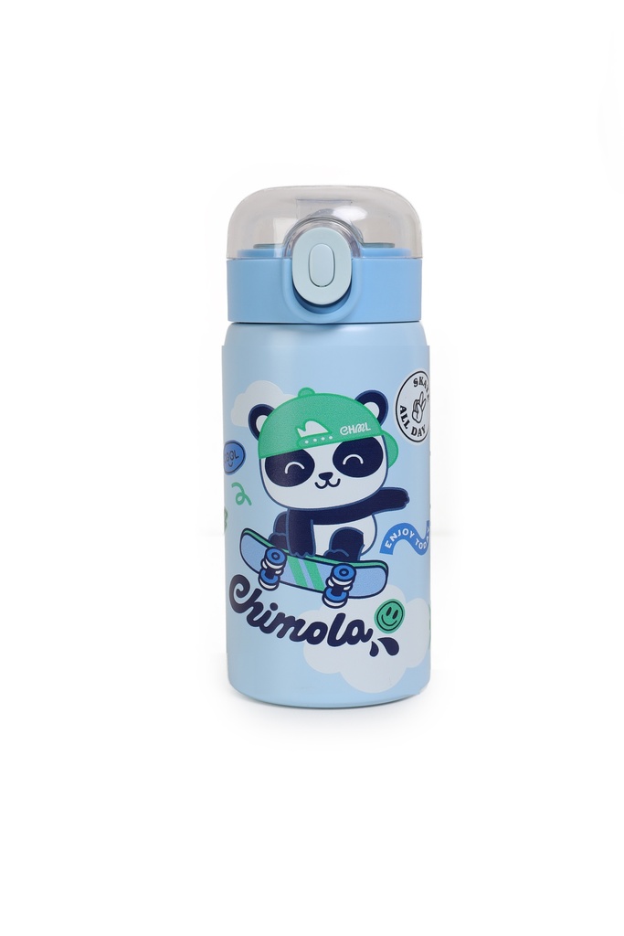 BOTELLA TERMICA CUTE CHIMOLA PERSONAJES 350ML PANDA
