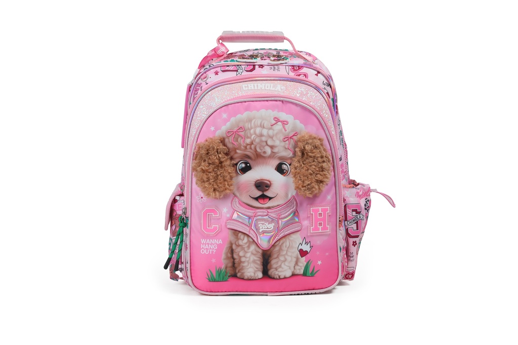 MOCHILA CHIMOLA ESPALDA 16'' POODLE
