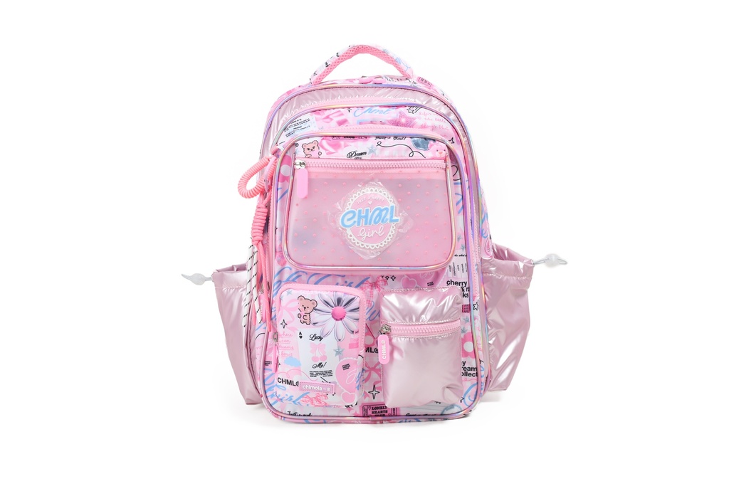 MOCHILA CHIMOLA COQUETTE ESPALDA 17''