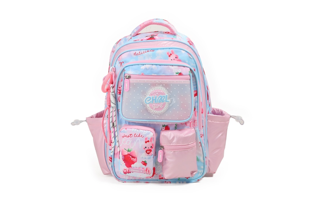 MOCHILA CHIMOLA COQUETTE ESPALDA 17''