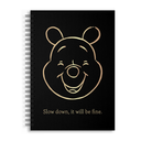CUADERNO EZCO + DISNEY A4 TAPA DURA DOBLE ESPIRAL 80 HOJAS RAYADAS WINNIE POOH