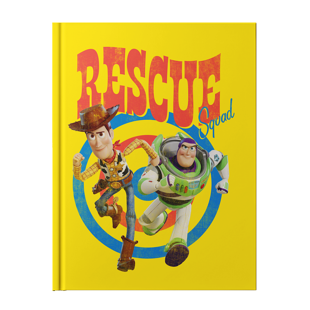 LIBRETA EZCO + DISNEY A5 TAPA DURA COSIDA 64 HOJAS RAYADAS TOY STORY