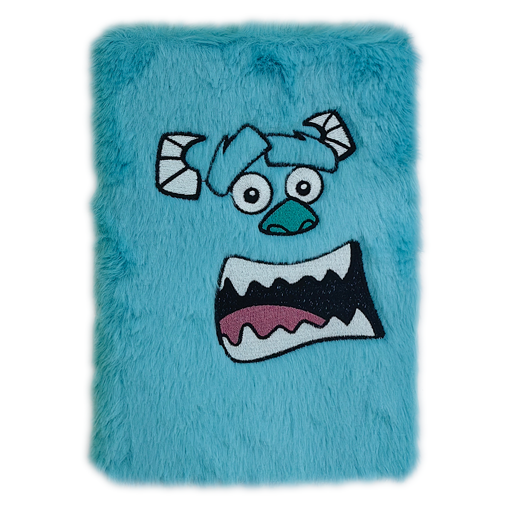 LIBRETA EZCO A5 COSIDA PLUSH 64 HOJAS RAYADAS MONSTERS INC