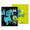 CARPETA EZCO DOS TAPAS Nº3 MONSTERS INC