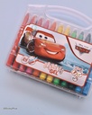 CRAYONES EZCO + DISNEY GEL X 24 COLORES CARS