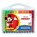 MARCADORES EZCO + DISNEY TRIANGULARES X 24 COLORES MICKEY & FRIENDS