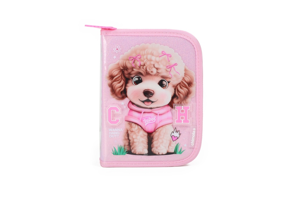 CARTUCHERA CHIMOLA RIGIDA POODLE