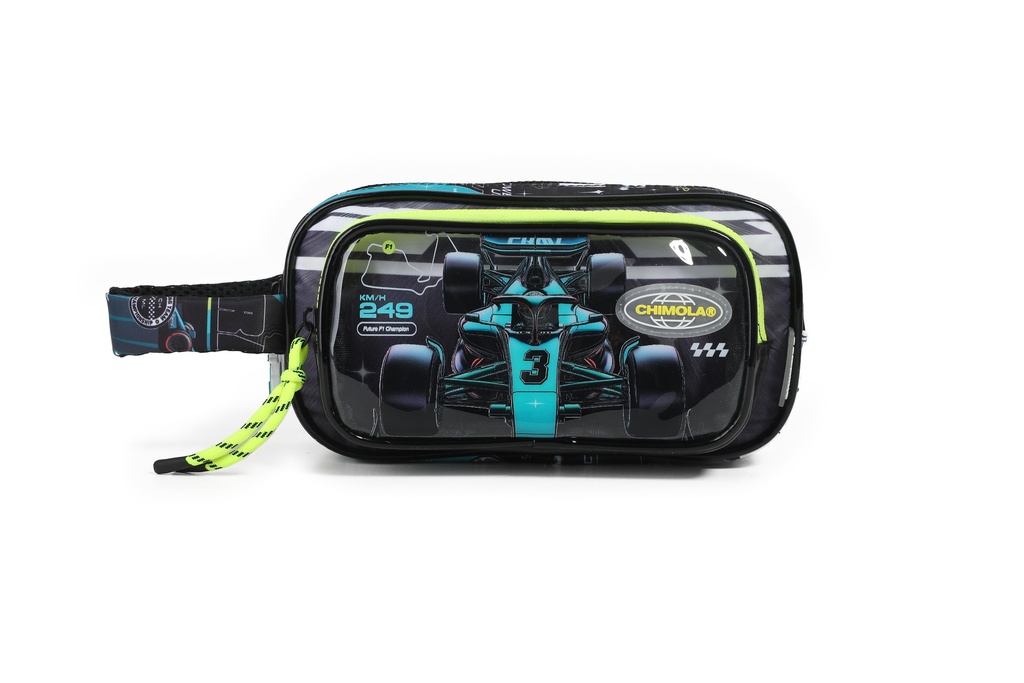 CARTUCHERA CHIMOLA  PERSONAJES RACING CAR