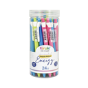 BOLIGRAFO KIRUKI RETRACTIL TRAZO MEDIO TINTA AZUL X 24 ENERGY