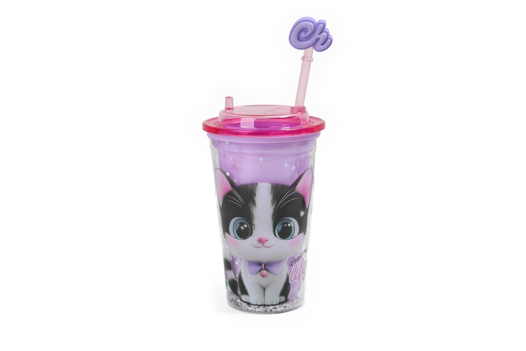 VASO ACRILICO CHIMOLA SPARK CAT