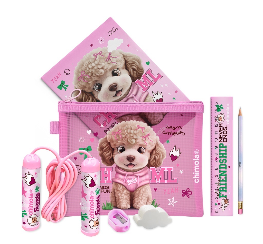 SET CHIMOLA SCHOOL MESH PODDLE