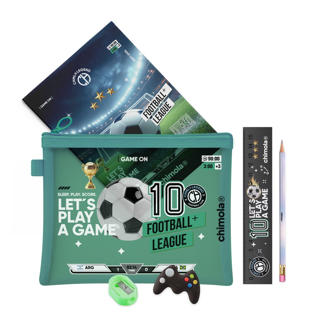 SET CHIMOLA SCHOOL MESH FÚTBOL GAME