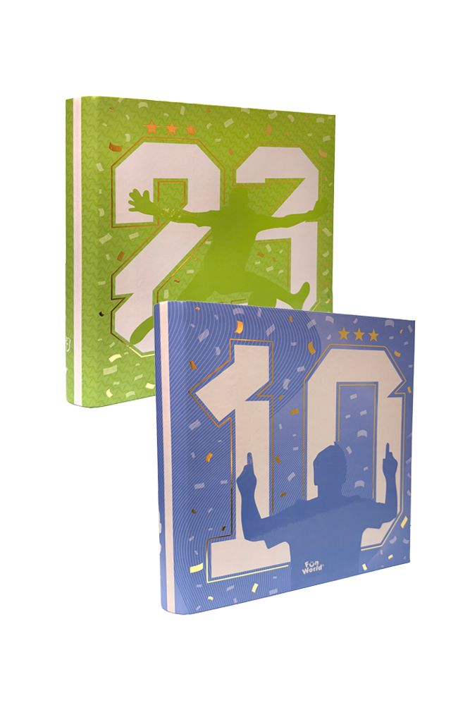 CARPETA 3X40 FW FUN WORLD JUGADORES