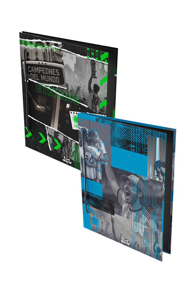 CARPETA 2 TAPAS Nº3 FW CAMPEONES