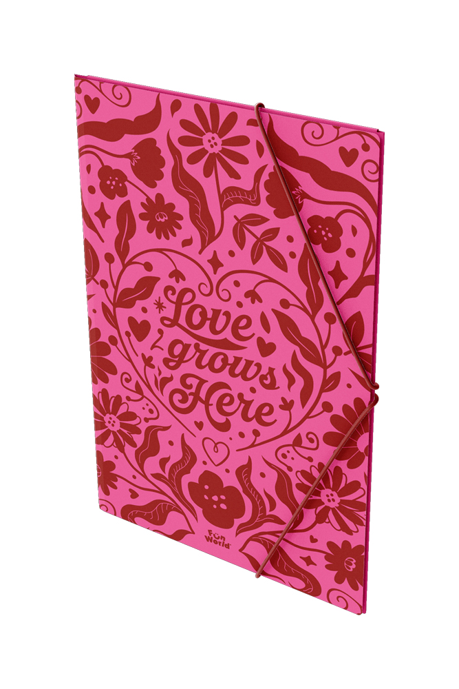 CARPETA 3 SOLAPAS FW FUN WORLD BLOOM