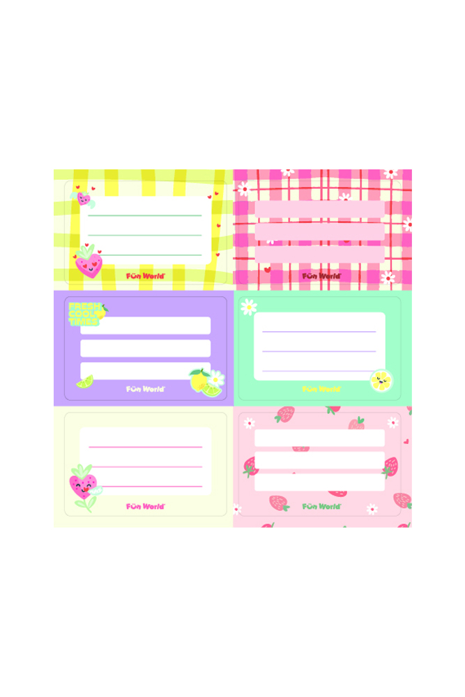 ETIQUETAS FW FRESH 2 PLANCHAS X6