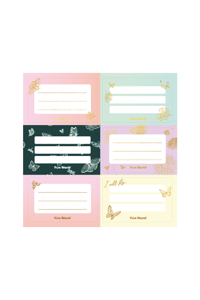 ETIQUETAS FW MINIMAL 2 PLANCHAS X6