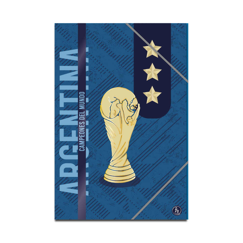 CARPETA 3 SOLAPAS OFICIO RY ARGENTINA 1381