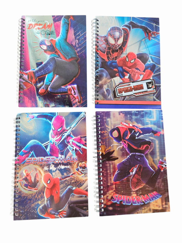 CUADERNO ANILLADO TAPA FLEXIBLE SPIDER-MAN 322