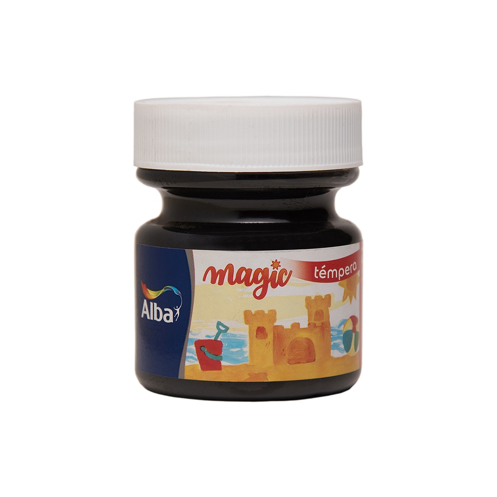 TEMPERA ALBA POTE 275G NEGRO