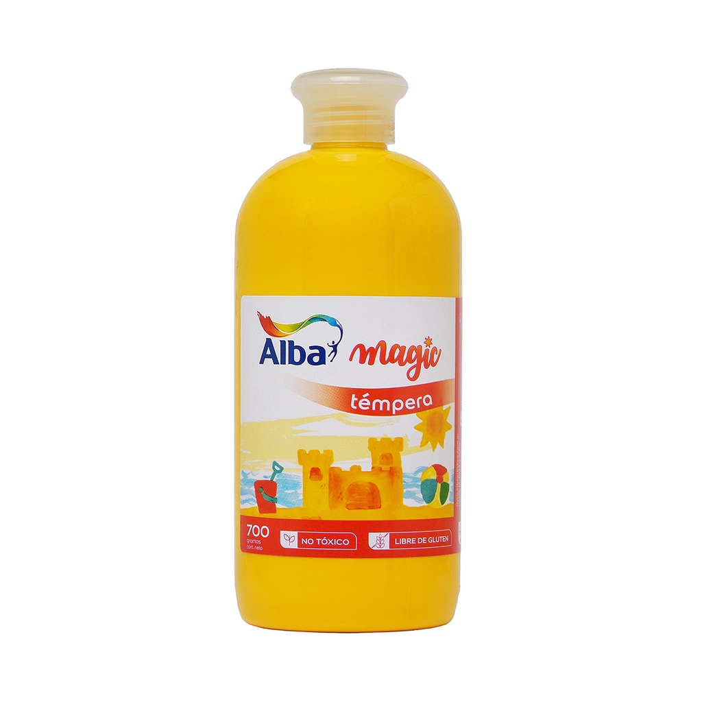TEMPERA ALBA POTE 700g AMARILLO