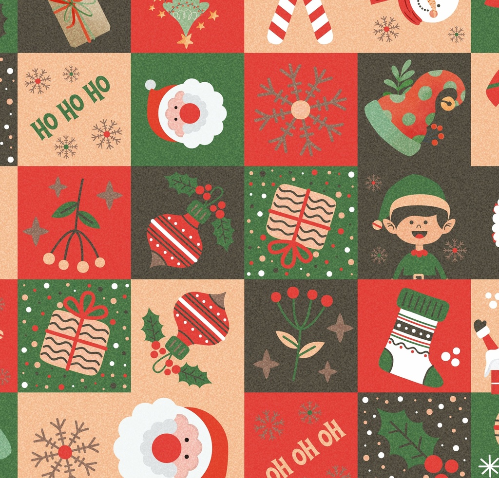 PAPEL PARA REGALO MURESCO 70X100 X10 NAVIDAD VINTAGE
