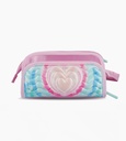 CARTUCHERA FOOTY 3 CIERRE CON ORGANIZADOR ROSA