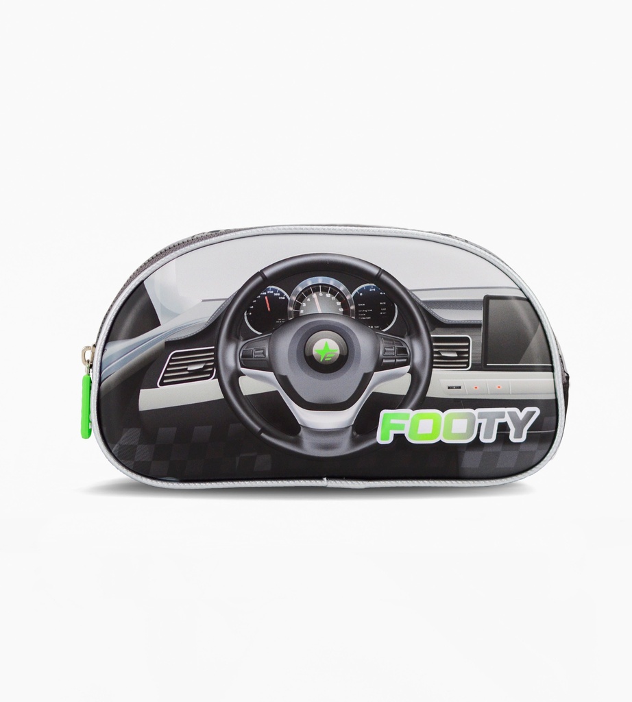 CARTUCHERA FOOTY 2 CIERRE NEGRO