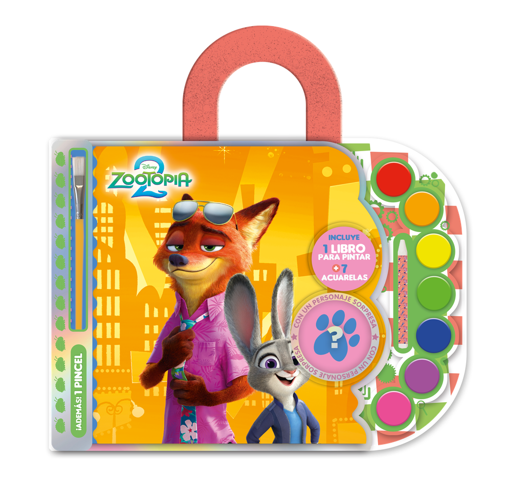 BLISTER VERTICE ACUARELA ZOOTOPIA