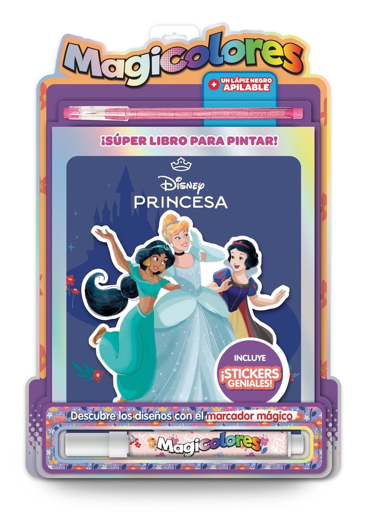 BLISTER VERTICE MAGICOLORES PRINCESAS